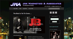 Desktop Screenshot of joemagnetico.com